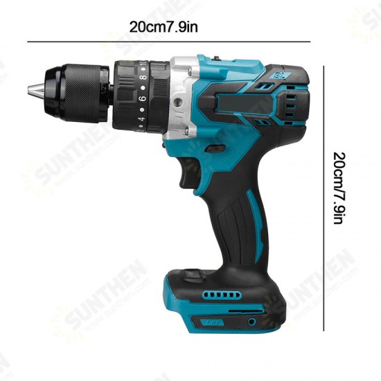 3 in 1 520N.m. Brushless Cordless Compact Impact Combi Drill Driver For Makita 18V Battery