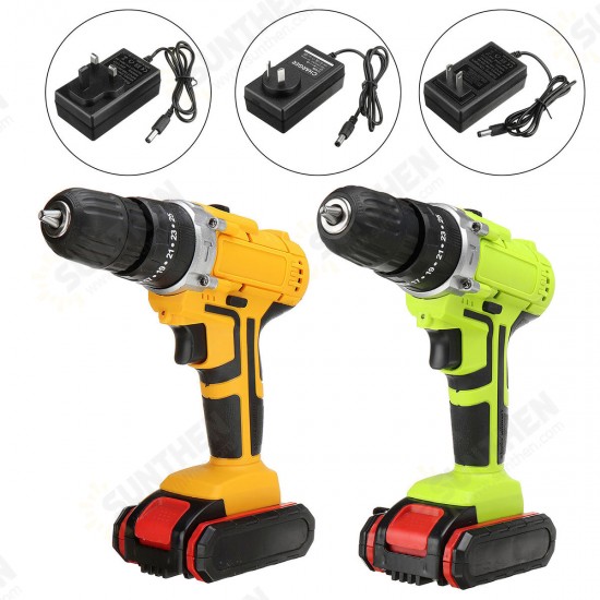 48VF 22800mAh Cordless Rechargable 3 In 1 Power Drills Impact Electric Drill Driver With 1Pcs Battery