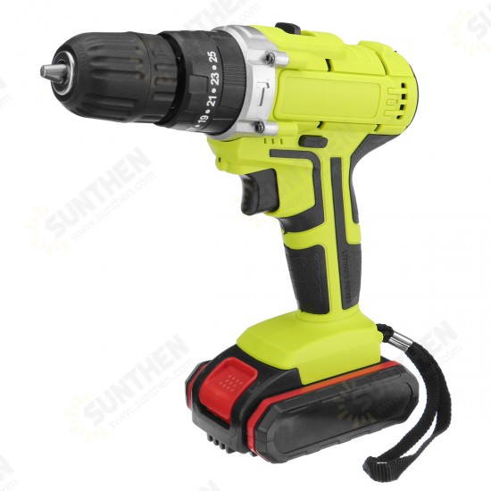 48VF 22800mAh Cordless Rechargable 3 In 1 Power Drills Impact Electric Drill Driver With 1Pcs Battery