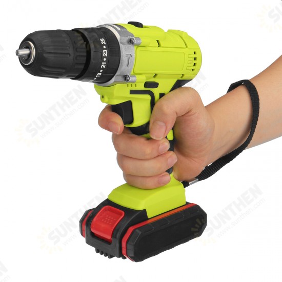 48VF 22800mAh Cordless Rechargable 3 In 1 Power Drills Impact Electric Drill Driver With 1Pcs Battery