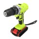 48VF 22800mAh Cordless Rechargable 3 In 1 Power Drills Impact Electric Drill Driver With 2Pcs Battery