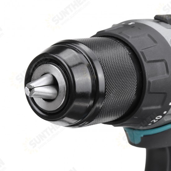 Brushless Impact Drill 13mm Rechargeable Electric 3-In-1 Screwdriver Power Tools For Makita 18V-21V Battery