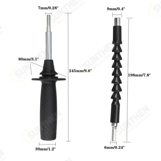 Brushless Impact Drill 13mm Rechargeable Electric 3-In-1 Screwdriver Power Tools For Makita 18V-21V Battery