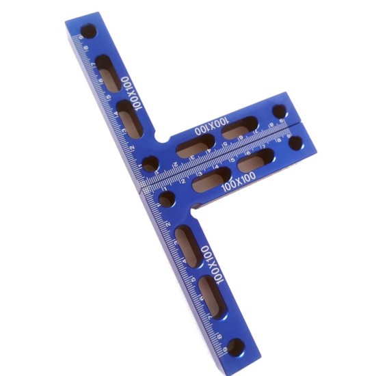 100mm 90 Degrees L-Shaped Auxiliary Fixture Splicing Board Positioning Panel Fixed Clip Clamping Square Right Anlge Ruler Woodworking Tools