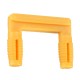 10pcs U-shaped Wood Board Connector Plastic Stealth Right Angle Fixed Cabinet Hinge Buckle Lock Furniture Fastener Hardware