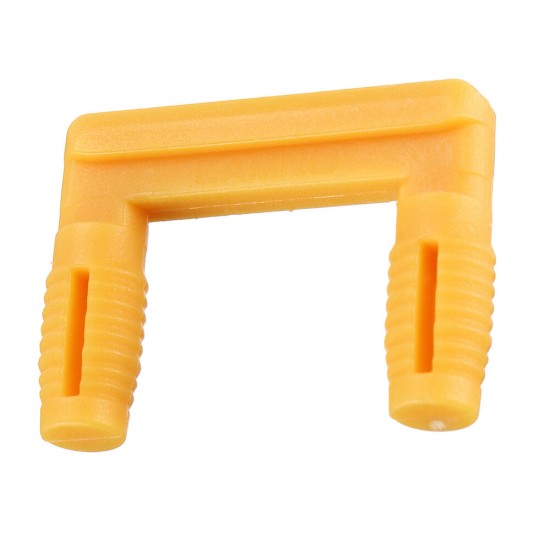 10pcs U-shaped Wood Board Connector Plastic Stealth Right Angle Fixed Cabinet Hinge Buckle Lock Furniture Fastener Hardware