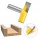 12mm or 8mm or 1/2 Inch Shank Bottom Cleaning Router Bit Straight Bit Clean Milling Cutter for Wood Woodworking Bits Cutting