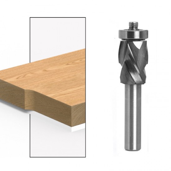 1/2inch Shank Carbide CNC Router Bit Bearing Trimming Ultra-Perfomance Compression Flush Trim Milling Cutter For Wood