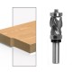 1/2inch Shank Carbide CNC Router Bit Milling Cutter Bearing Trimming Ultra-Perfomance Compression Flush Trim For Wood