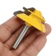 1/4 Inch 6.35/8mm Shank 45 Degree Lock Miter Router Bit Tenon Milling Cutter Woodworking Tool For Wood Tools