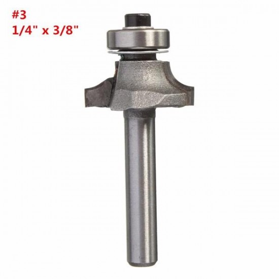 1/4 Inch Shank Round Over Bit Router Tool Beading Router Cutter