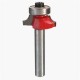 1/4 x 1/4 Inch Metal Round Over Beading Edging Router Bit For Engraving Machine