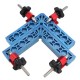 150x150mm 90 Degrees Positioning Ruler Engineering Plastic L-Type Corner Clamp For Woodworking Carpenter Clamping Tool