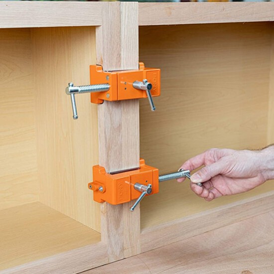 2Pcs Woodworking Locker Punch Fixing Clip Showcase Puncher Woodworking Punch Clip Cabinet Claw