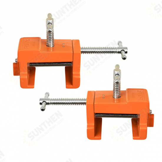 2Pcs Woodworking Locker Punch Fixing Clip Showcase Puncher Woodworking Punch Clip Cabinet Claw