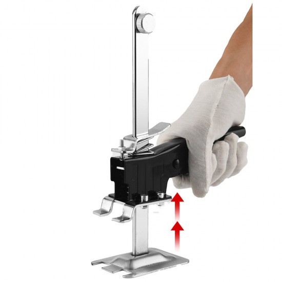 2pcs FQ-05 Adjustable Hand Lifting Tool Labor-saving Arm Board Lifter Cabinet Jack Door Use Plaster Sheet Repair Slip Balance Woodworking Clamp Tool