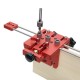 3 in 1 Woodworking Hole Drill Doweling Jig Positioner Guide Locator Joinery System Kit Aluminium Alloy DIY Tool for Furniture Fast Connecting