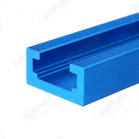 300-600mm Aluminium Alloy T-track T slot Miter Track Woodworking Tool for Workbench Router Table