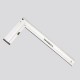 300/500MM 90 Degree Square Woodworking Angle Ruler Stamping Scale Turning Ruler Aluminum Alloy Square Turning Ruler Woodworking Tools