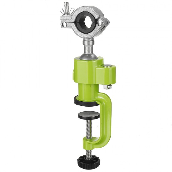 35-43MM 360 Degree Drill holder with clamp Rotating Universal Positioning Bracket Vise with Reducing Washer