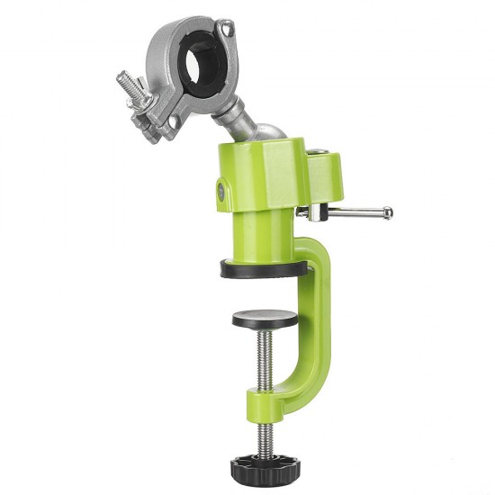 35-43MM 360 Degree Drill holder with clamp Rotating Universal Positioning Bracket Vise with Reducing Washer