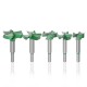 35-60mm 3 Flutes Tips Router Bit Woodworking Tools Hole Saw Cutter Hinge Boring Drill Bits Round Shank Tungsten Carbide Cutter