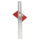 350mm Multifunctional Angle Drawing Ruler with Imperial and Metric Scale Hole Positioning Ruler Woodworking Scriber