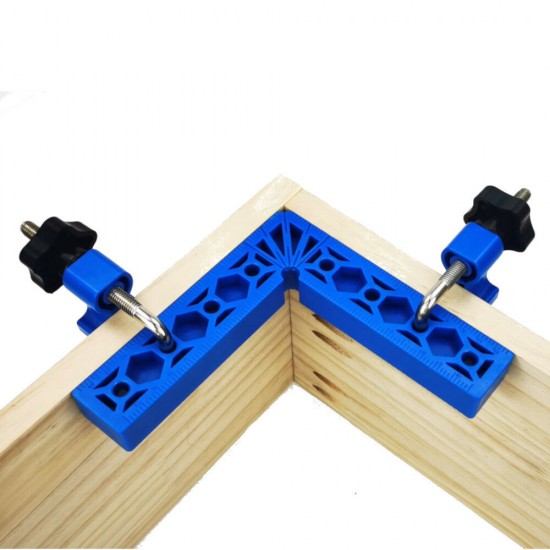 4 Set 150x150mm 90 Degrees Woodworking Precision Clamp Positioning Ruler L-Type Corner Clamp For Woodworking Carpenter Clamping Tool 2021 New Arrivals