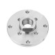 4 inch/100mm Steel Face Plate M33*3.5/1inch8TPI Thread for Wood Lathe Turning Woodworking Tool