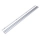 400-1220mm Aluminum Alloy T-Track T-slot Miter Track with Slide Metric Ruler Scale for Table Saw Router Table Woodworking Tool