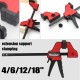 4/6/12/18 Inch Plastic F Clamp Heavy Duty Holder Quick Release Parallel Wood Tool Woodworking Clamp