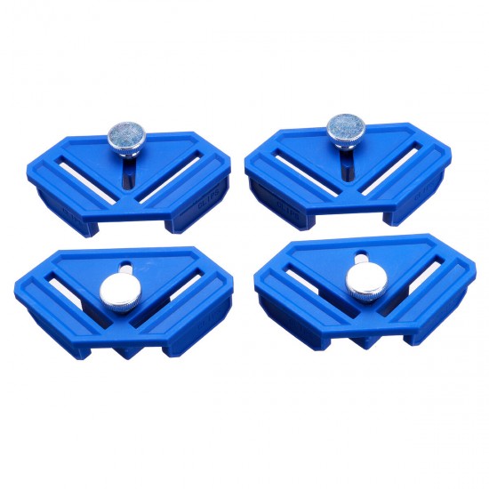 4pcs Adjustable Right Angle Positioning Clamp 76*76*42mm Woodworking Corner Clamp Right Clips DIY Fixture Hand Tool Set for Taper T Joints Plate