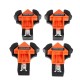 4pcs Woodworking 90 Degree Right Angle Clamp Clip ABS Quick Picture Frame Corner Clamp