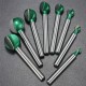 6-20mm Tungsten Steel Alloy Blade Ball Router Bit Milling Cutter Carving Engraving Bit Wood Cutter Tools