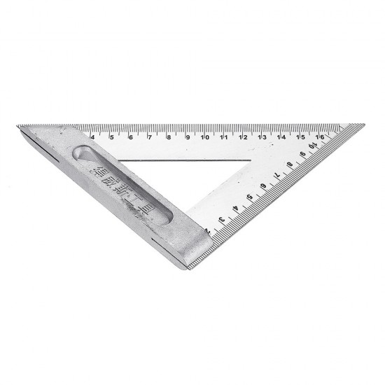 6/8 Inch Triangle Angle Ruler 150/200mm Metric Woodworking Square Layout Tool