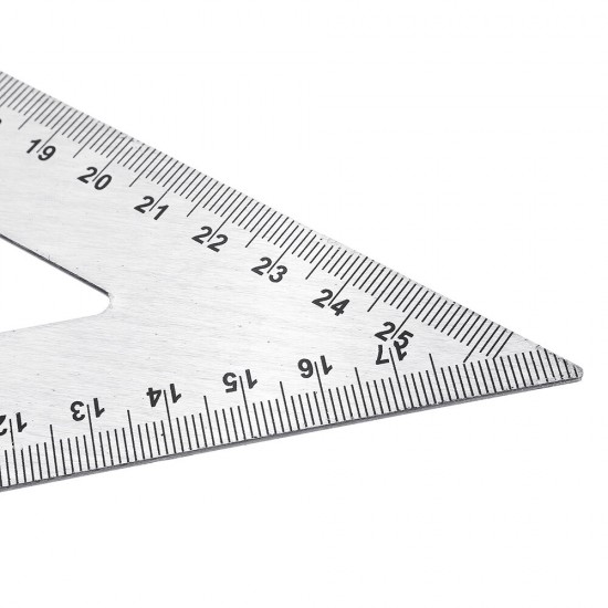 6/8 Inch Triangle Angle Ruler 150/200mm Metric Woodworking Square Layout Tool