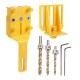 6/8/10mm Hole Punch Hand-Held Hole Punch Woodworking Vertical Plank Drill Woodworking Tools