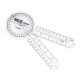 6Pcs 360° 12/8/6 Inch Medical Spinal Ruler Goniometer Angle Protractor Angle Ruler