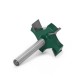 6mm or 1/4 inch Shank CNC Spoilboard Surfacing Router Bit 4 Wings Wood Surface Planer Bit Slab Flattening Router Cutter