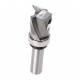 6mm/6.35mm/12.7mm Carbide CNC Router Bit Bearing Ultra-Perfomance Compression Flush Trim Milling Cutter For Wood