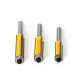 8mm Flush Trim bit Z4 Pattern Router Bit Top & Bottom Bearing Bits Milling Cutter For Wood Woodworking Cutters