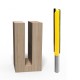 8mm Shank 50/63/76mm Long Straight Router Bit 1/2inch Milling Cutting Diameter Edge Woodworking Trimming Cutter Knife