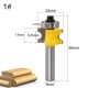 8mm Shank Round Over Router Bit 1/4 to 5/8 Inch Woodworking Edging Router Chisel Groove Cutter