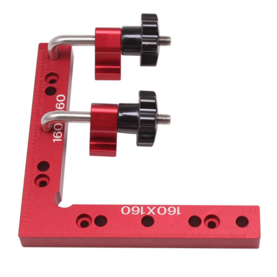 90 Degrees Positioning Ruler Aluminum alloy L-Type Corner Clamp For Woodworking Carpenter Clamping Tool