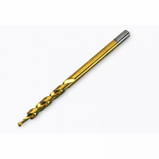 9.5mm Titanium Coating Twist Step Drill Bit 3/8 Inch Round Shank Drill for Woodworking Pocket Hole Jig