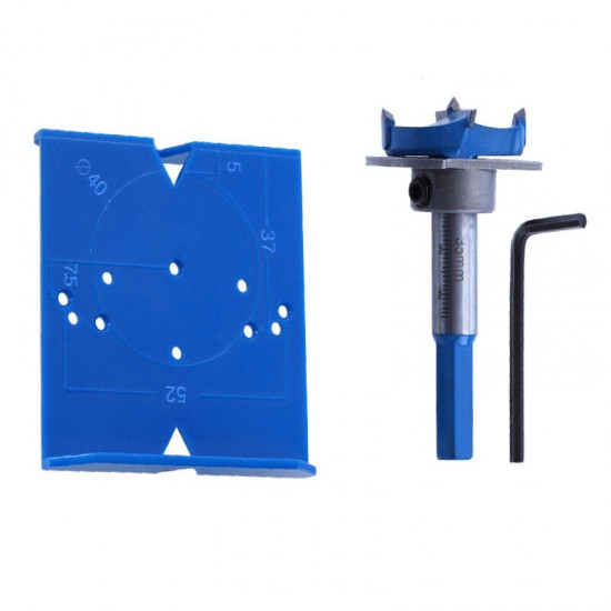 Abs Hinge Jig Drilling Guide Hing Installation Hole Door Cabinet Hinge Hole Locator Woodworking Accessories