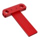 Aluminium Alloy T-100 Hole Positioning Metric Measuring Ruler 100mm Woodworking T-Squares Marking Ruler For Carpenter