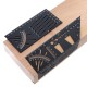 Aluminum Alloy 3D Mitre Angle Measuring Square 45 90 Degree Angle Ruler Punctuation Marking Gauge Framing Angle Protractor Woodworking Tool