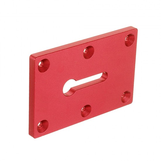 Aluminum Alloy Bench Clamp Plate Clamping Accessories Insert Plate for Kreg Bench Clamp Woodworking Tool