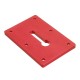 Aluminum Alloy Bench Clamp Plate Clamping Accessories Insert Plate for Kreg Bench Clamp Woodworking Tool